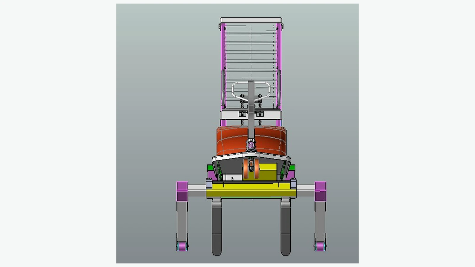 CAD-модель — вид спереди