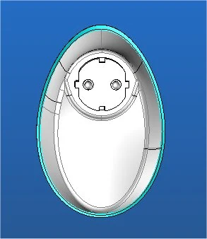 3D-модель корпуса — фронтальный вид