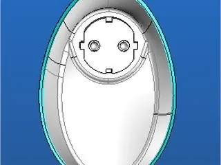 3D-модель корпуса — фронтальный вид