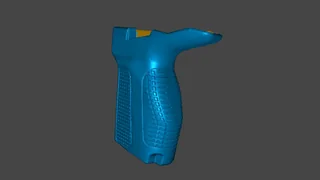 3D-скан рукоятки — второй боковой ракурс